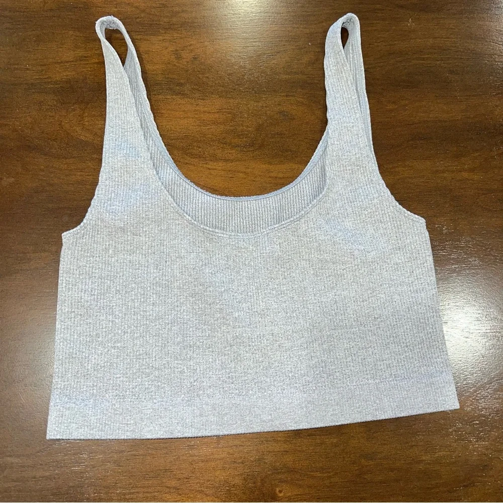 PacSun L.A. Hearts - Gray Seamless Tank - M - Picture 3 of 3